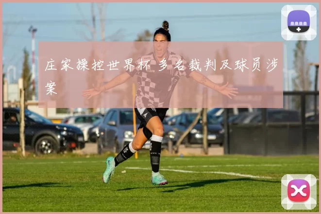 庄家操控世界杯 多名裁判及球员涉案