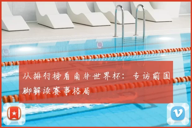 从排行榜看南非世界杯:专访前国脚解读赛事格局