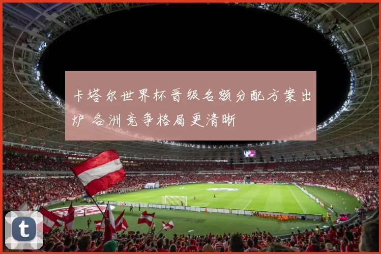 卡塔尔世界杯晋级名额分配方案出炉 各洲竞争格局更清晰
