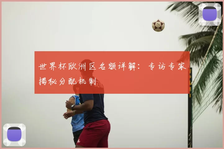 世界杯欧洲区名额详解:专访专家揭秘分配机制